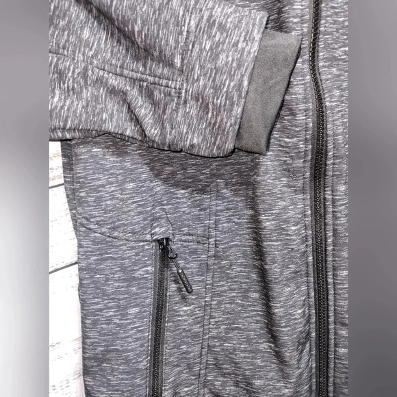 Free Country Heathered Black Softshell Performance Jacket size Medium‎ - Picture 2 of 8